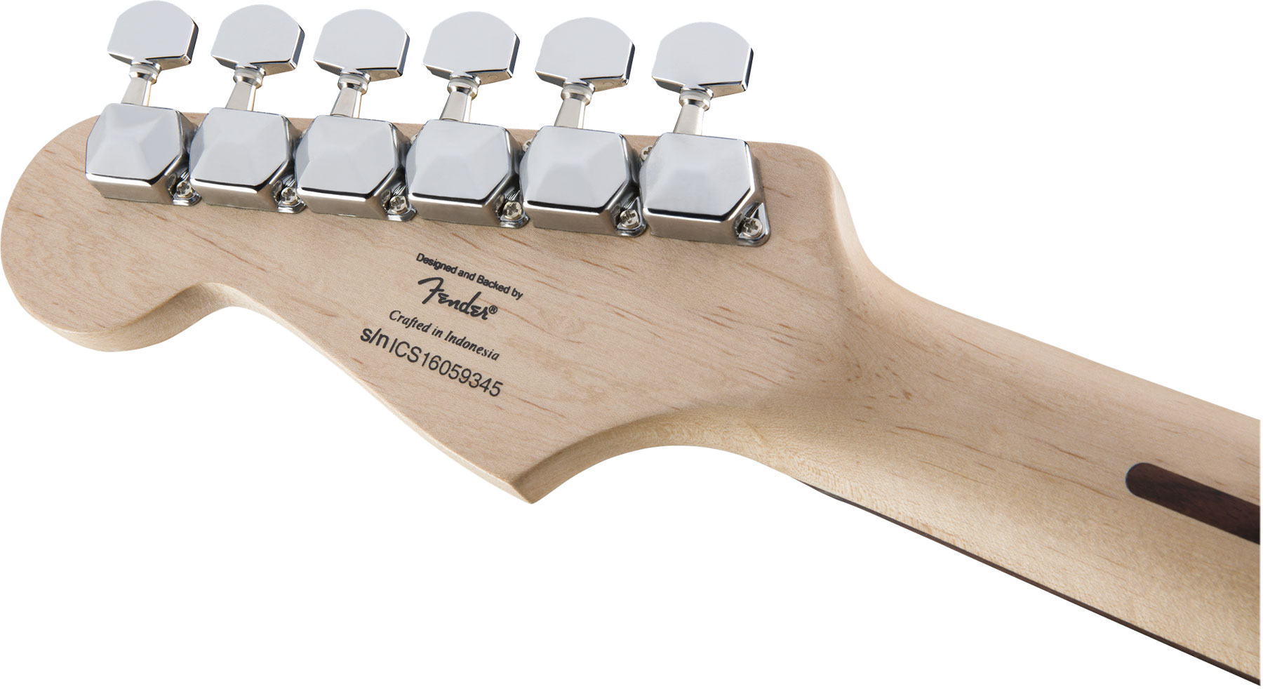 Squier Bullet Stratocaster Ht Hss (lau) - Arctic White - Elektrische gitaar in Str-vorm - Variation 4