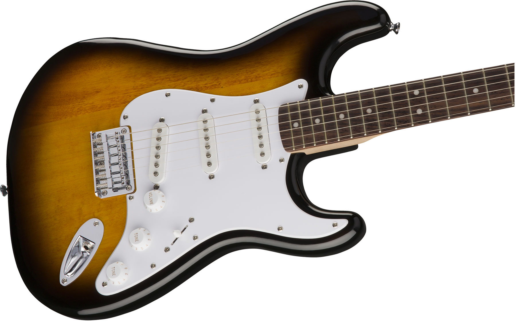 Squier Bullet Stratocaster Ht Sss Rw - Brown Sunburst - Elektrische gitaar in Str-vorm - Variation 2