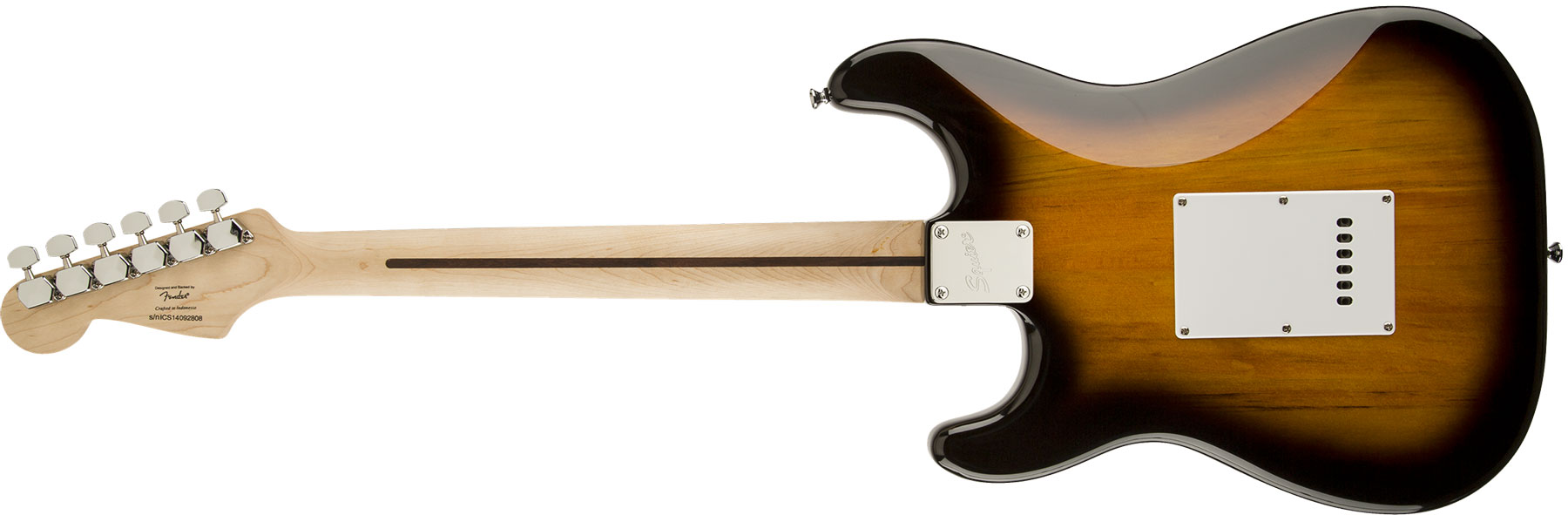 Squier Bullet Stratocaster With Tremolo Sss Lau - Brown Sunburst - Elektrische gitaar in Str-vorm - Variation 1