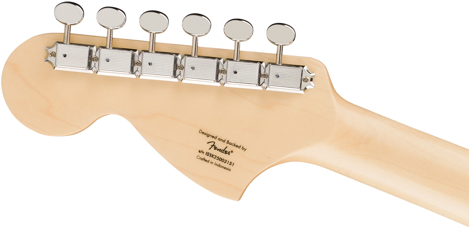 Squier Strat Deluxe Paranormal Hs Trem Lau - Vintage White - Elektrische gitaar in Strat vorm - Variation 4