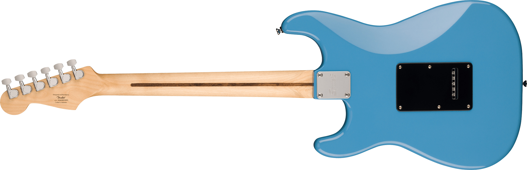Squier Strat Sonic 3s Trem Lau - California Blue - Elektrische gitaar in Str-vorm - Variation 1
