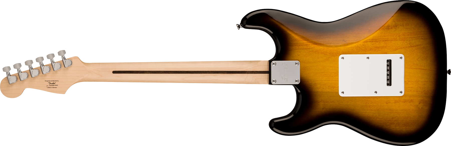 Squier Strat Sonic 3s Trem Mn - 2-color Sunburst - Elektrische gitaar in Str-vorm - Variation 1