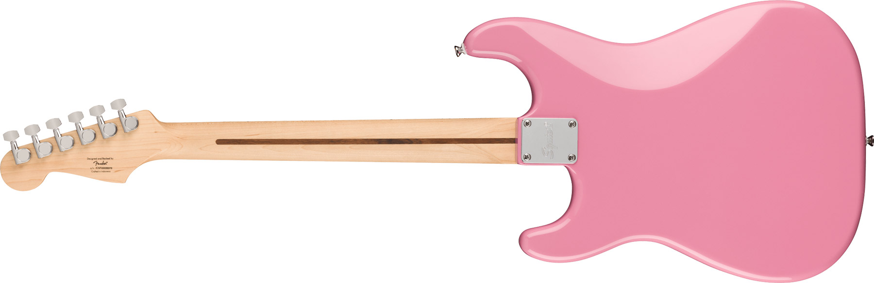 Squier Strat Sonic Hardtail H Ht Mn - Flash Pink - Elektrische gitaar in Str-vorm - Variation 1