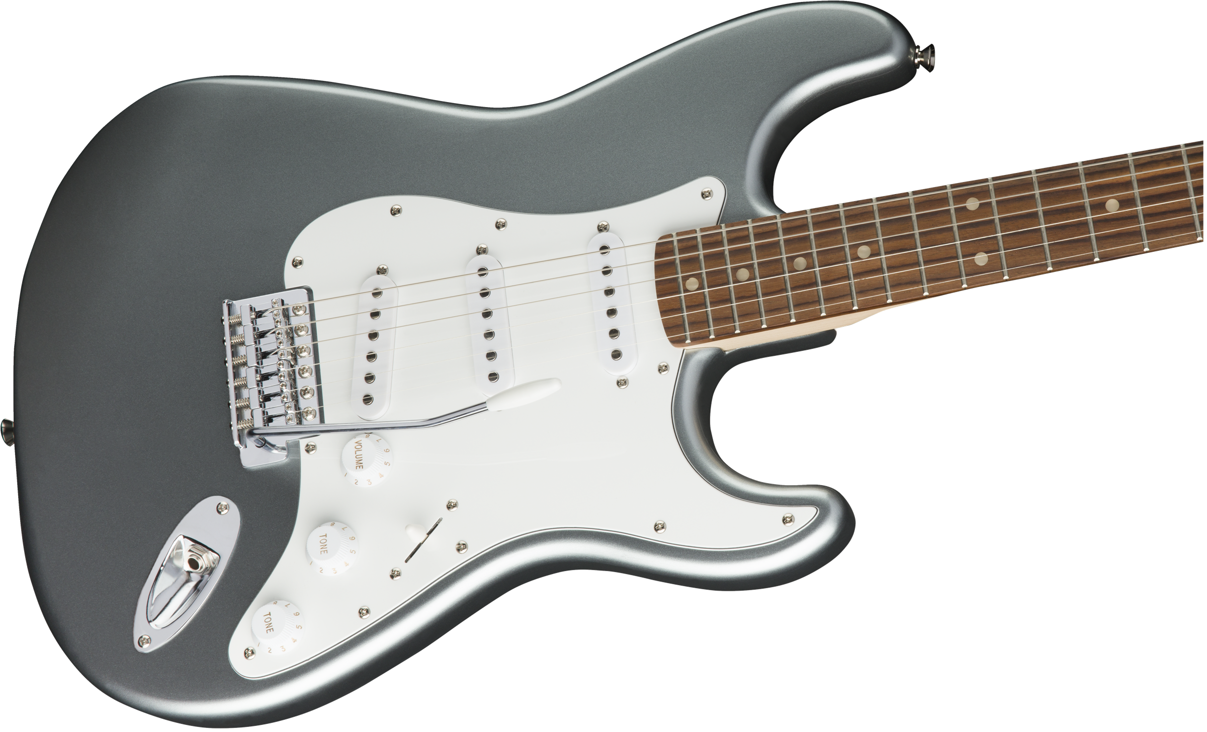 Squier Strat Affinity Series 3s Lau - Slick Silver - Elektrische gitaar in Str-vorm - Variation 2