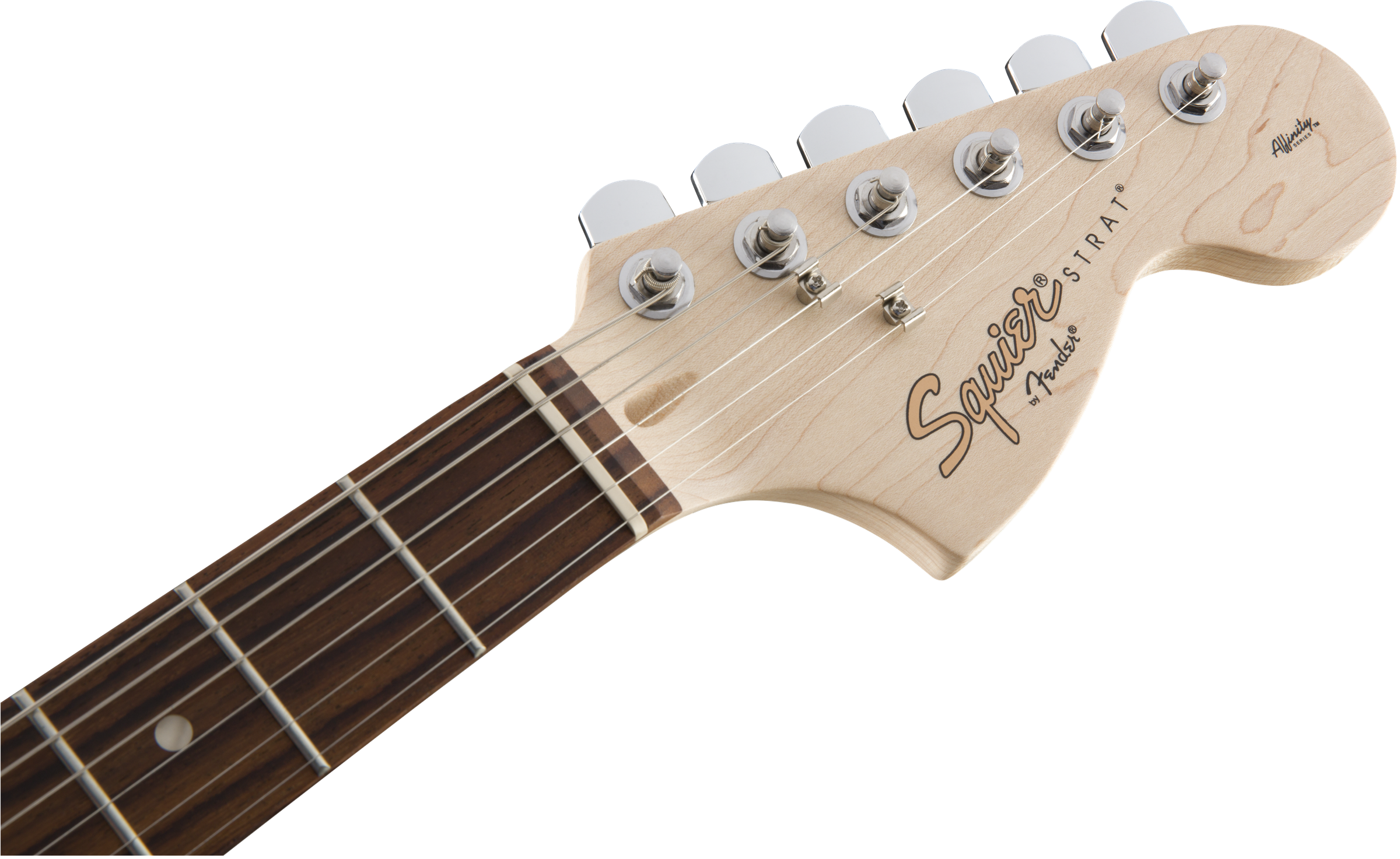 Squier Strat Affinity Series 3s Lau - Slick Silver - Elektrische gitaar in Str-vorm - Variation 3
