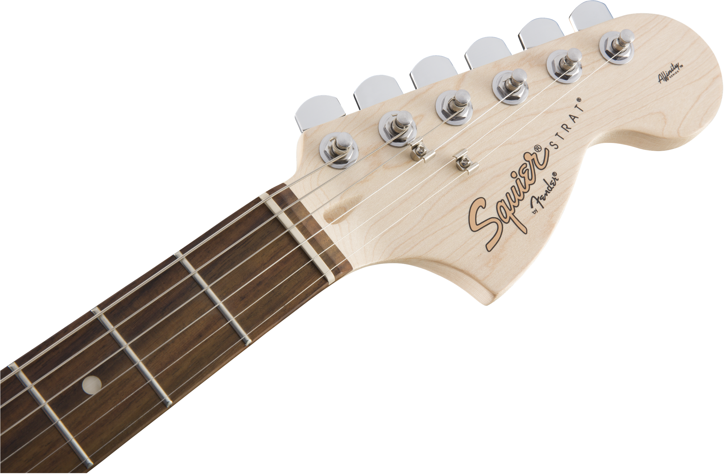 Squier Strat Affinity Series 3s Lau - Competition Orange - Elektrische gitaar in Str-vorm - Variation 3