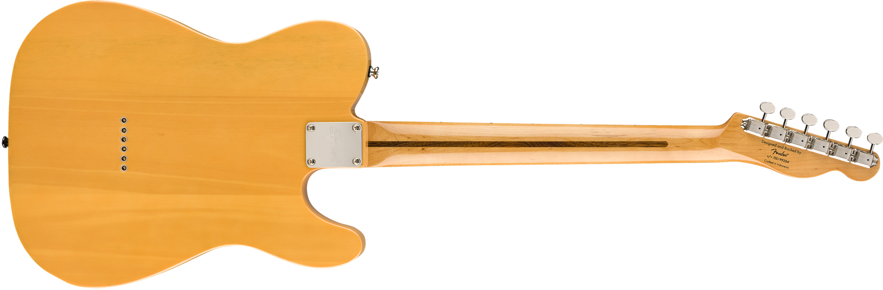 Squier Tele '50s Lh Gaucher Classic Vibe 2019 Mn 2019 - Butterscotch Blonde - Linkshandige elektrische gitaar - Variation 1
