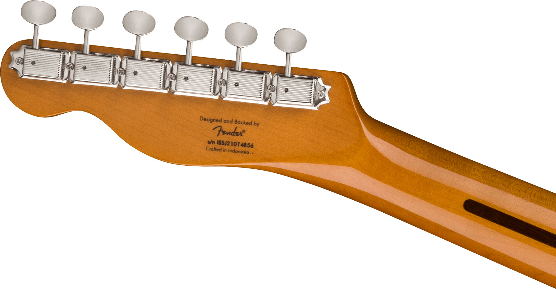Squier Tele '50s Parchment Pickguard Classic Vibe Fsr 2s Ht Mn - Sonic Blue - Televorm elektrische gitaar - Variation 3