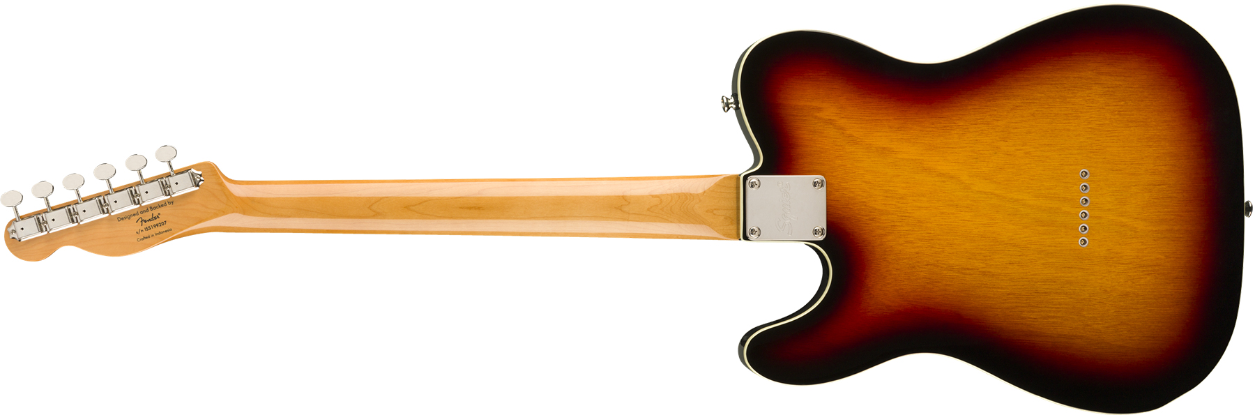 Squier Tele '60s Custom Classic Vibe 2019 Mn - 3-color Sunburst - Televorm elektrische gitaar - Variation 1