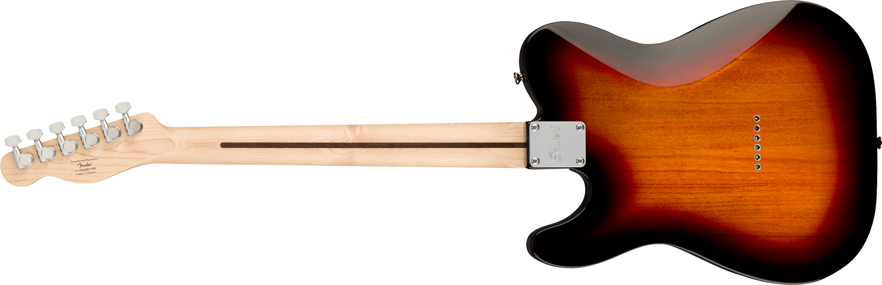 Squier Tele Affinity 2021 2s Mn - 3-color Sunburst - Televorm elektrische gitaar - Variation 1