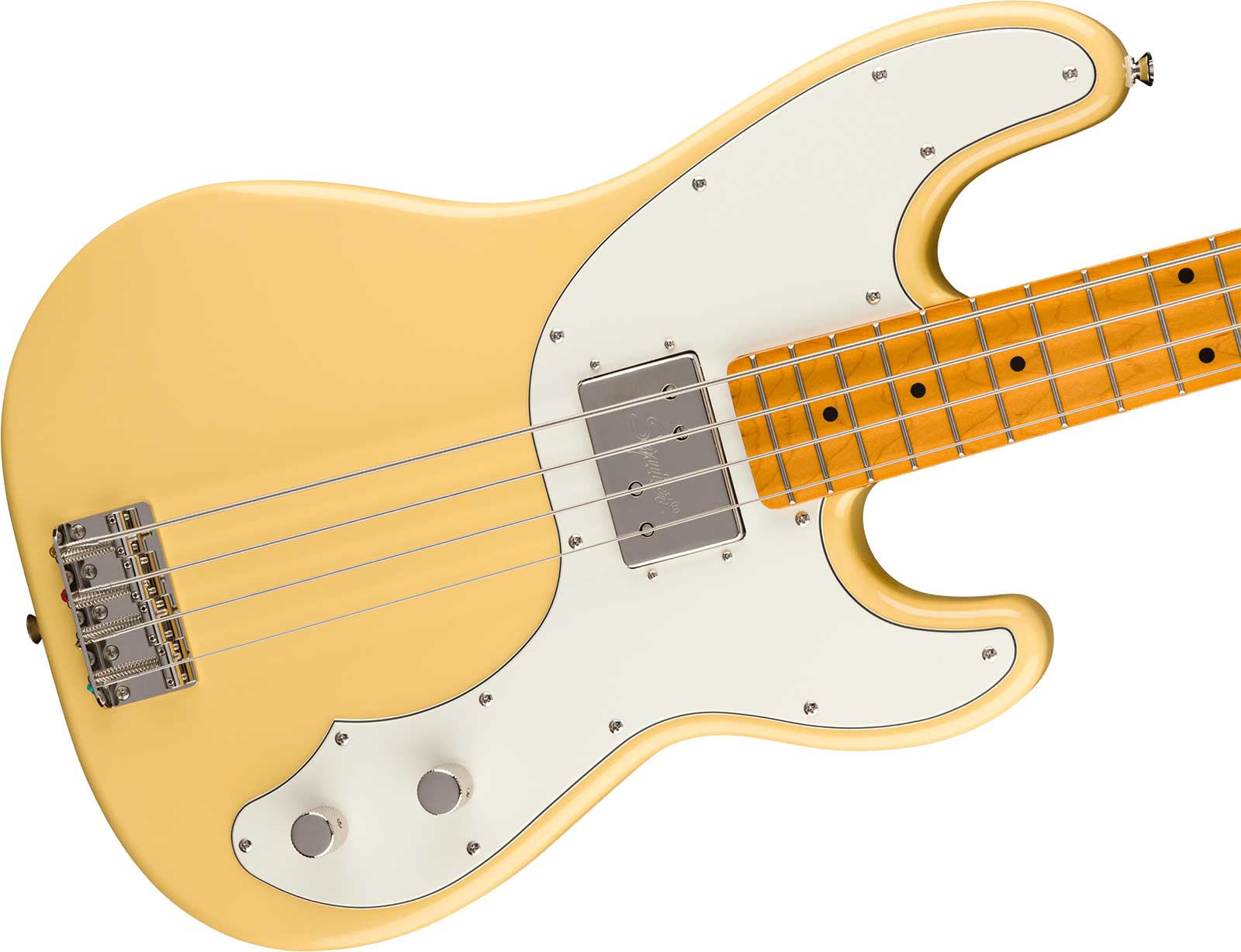 Squier Tele Bass Classic Vibe Mn - Vintage White - Solid body elektrische bas - Variation 2