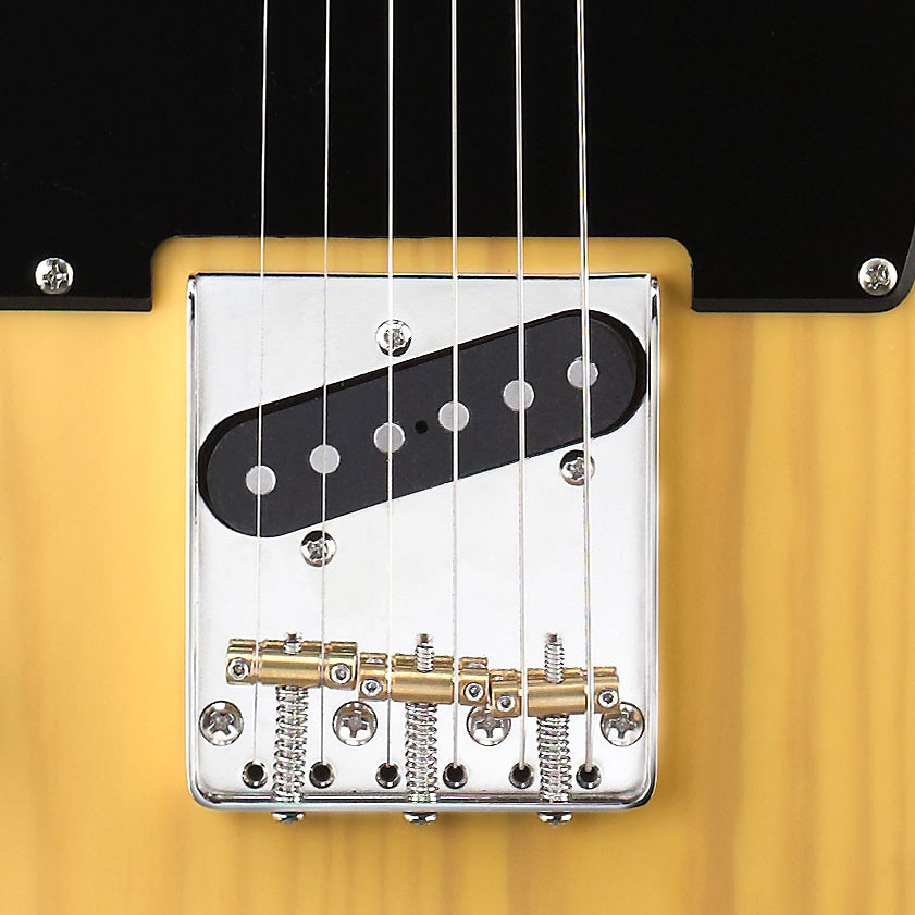 Squier Classic Vibe Telecaster '50s Lh Gaucher Mn - Butterscotch Blonde - Linkshandige elektrische gitaar - Variation 3