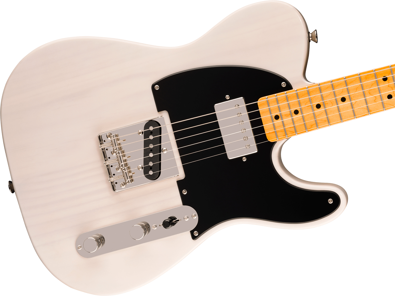 Squier Tele Classic Vibe 50s Sh Fsr Ltd Ht Mn - White Blonde - Televorm elektrische gitaar - Variation 2