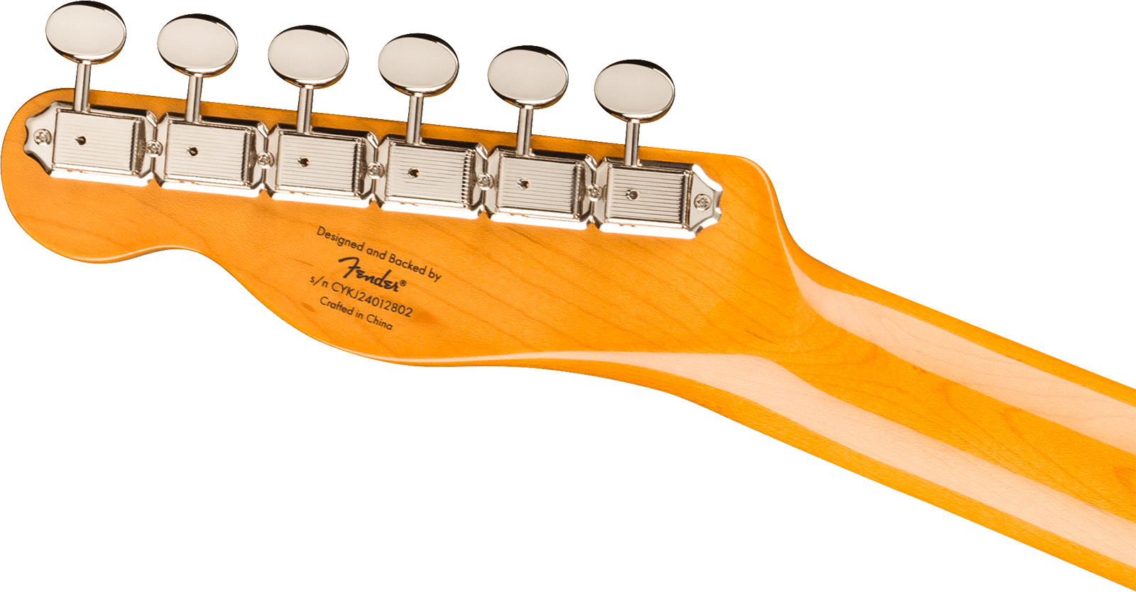 Squier Tele Custom Bigsby Classic Vibe Sh Trem Lau - Aztec Gold - Televorm elektrische gitaar - Variation 4