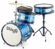 Batterie Junior 3/12B + Hardware - 3 trommels - bleu