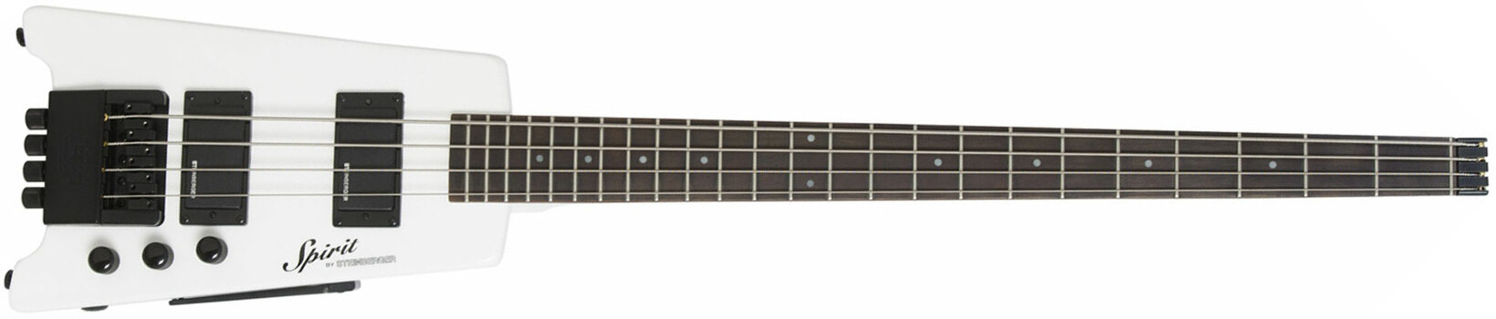 Steinberger Xt-2 Standard Bass Rw +housse - White - Elektrische reisbas - Main picture