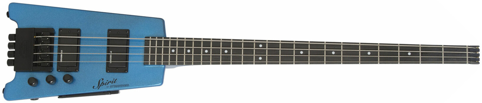 Steinberger Xt-2 Standard Bass Rw +housse - Frost Blue - Elektrische reisbas - Main picture