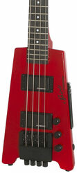 Elektrische reisbas Steinberger XT-2 Standard Bass +Bag - Hot rod red