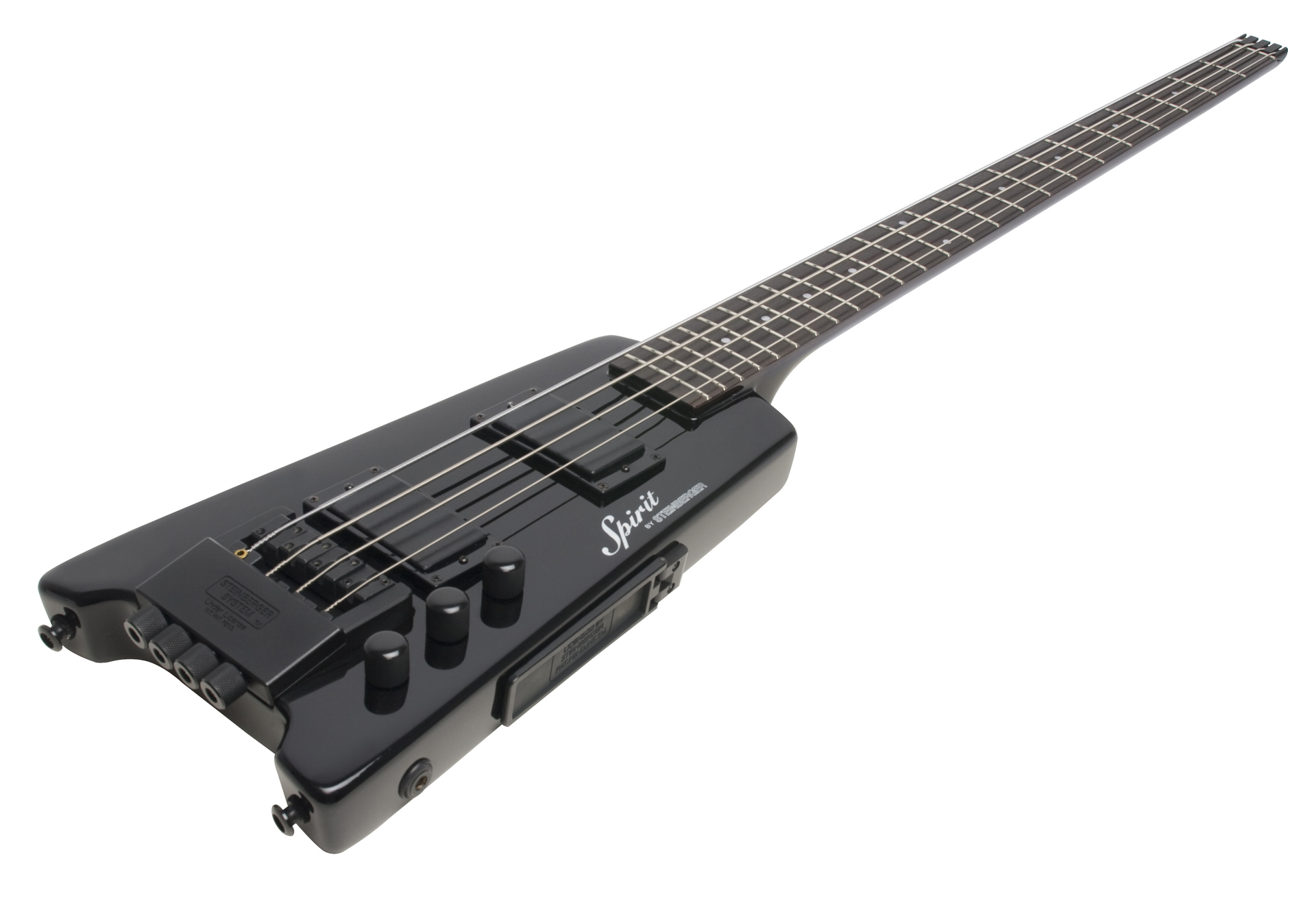 Steinberger Xt-2 Standard Bass Hh Rw +housse - Black - Elektrische reisbas - Variation 3