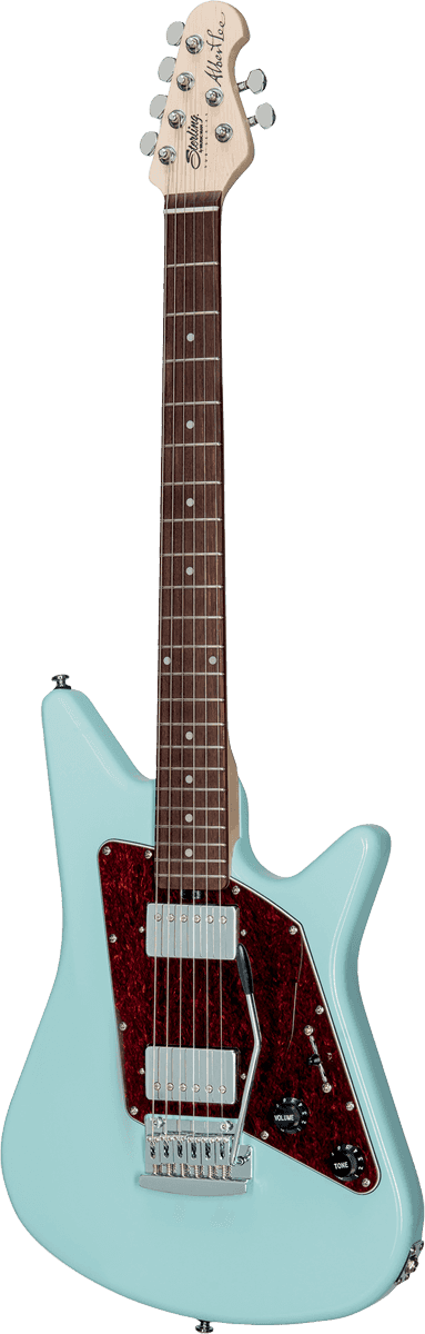 Sterling By Musicman Albert Lee Al40 - Daphne Blue - Kenmerkende elektrische gitaar - Variation 2