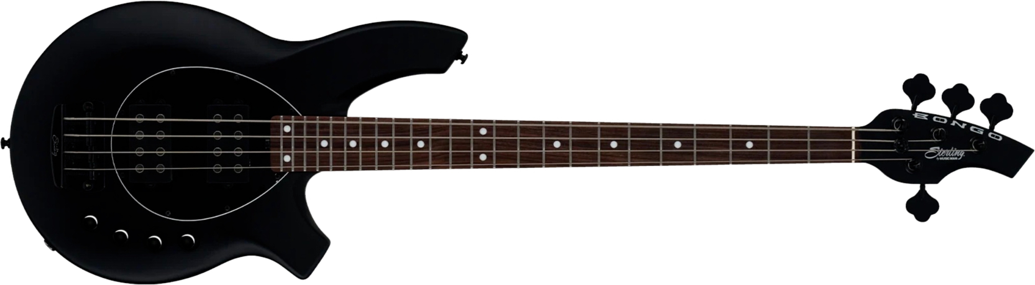 Sterling By Musicman Bongo 5c Active Rw - Stealth Black - Solid body elektrische bas - Main picture