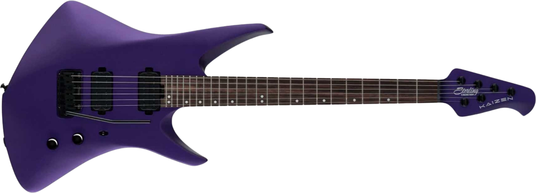 Sterling By Musicman Tosin Abasi Kaizen 6c Signature Multiscale 2h Trem Rw - Firemist Purple Satin - Kenmerkende elektrische gitaar - Main picture