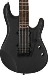 Elektrische gitaar in str-vorm Sterling by musicman John Petrucci JP70 - Stealth black