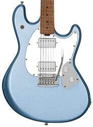 Elektrische gitaar in str-vorm Sterling by musicman Stingray Guitar SR50 - Firemist silver