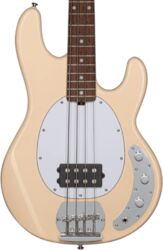 Solid body elektrische bas Sterling by musicman SUB StingRay RAY4 (JAT) - Vintage cream