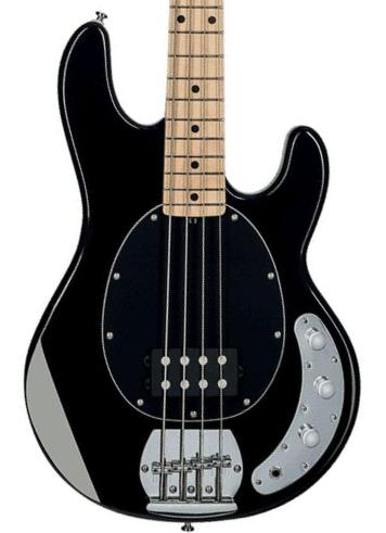 Solid body elektrische bas Sterling by musicman SUB StingRay RAY4 BK (MN) - black