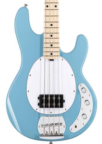 Solid body elektrische bas Sterling by musicman SUB StingRay RAY4 (MN) - Chopper blue