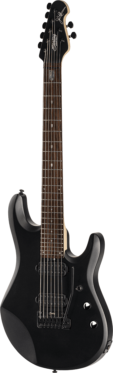 Sterling By Musicman John Petrucci Jp70 Signature Hh Trem Rw - Stealth Black - Elektrische gitaar in Str-vorm - Variation 2