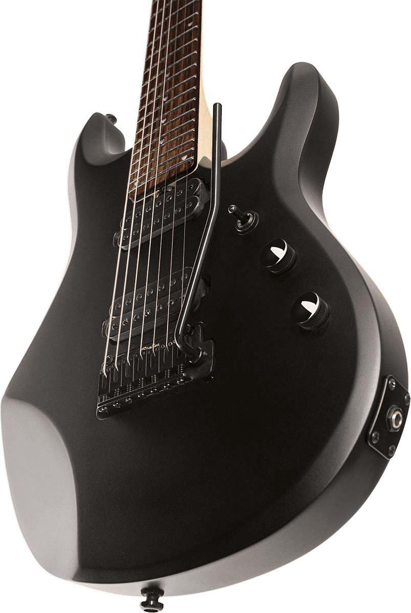 Sterling By Musicman John Petrucci Jp70 Signature Hh Trem Rw - Stealth Black - Elektrische gitaar in Str-vorm - Variation 3