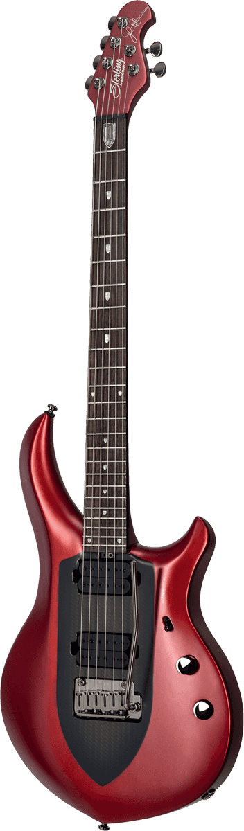 Sterling By Musicman John Petrucci Majesty Maj100 Signature Hh Trem Rw - Ice Crimson Red - Kenmerkende elektrische gitaar - Variation 3
