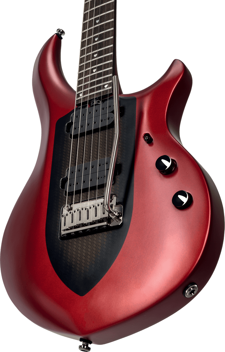 Sterling By Musicman John Petrucci Majesty Maj100 Signature Hh Trem Rw - Ice Crimson Red - Kenmerkende elektrische gitaar - Variation 4
