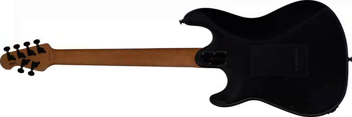 Sterling By Musicman Rabea Massad Sabre Signature 2h Trem Eb - Blood Flame Burst - Kenmerkende elektrische gitaar - Variation 1