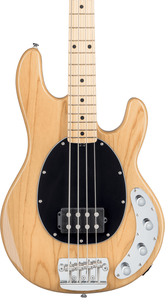 Sterling By Musicman Stingray Ray34 Active Mn - Natural - Solid body elektrische bas - Variation 1
