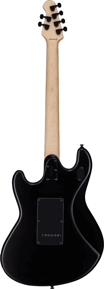 Sterling By Musicman Stingray Guitar Sr30 Hh Trem Lau - Stealth Black - Elektrische gitaar in Str-vorm - Variation 1