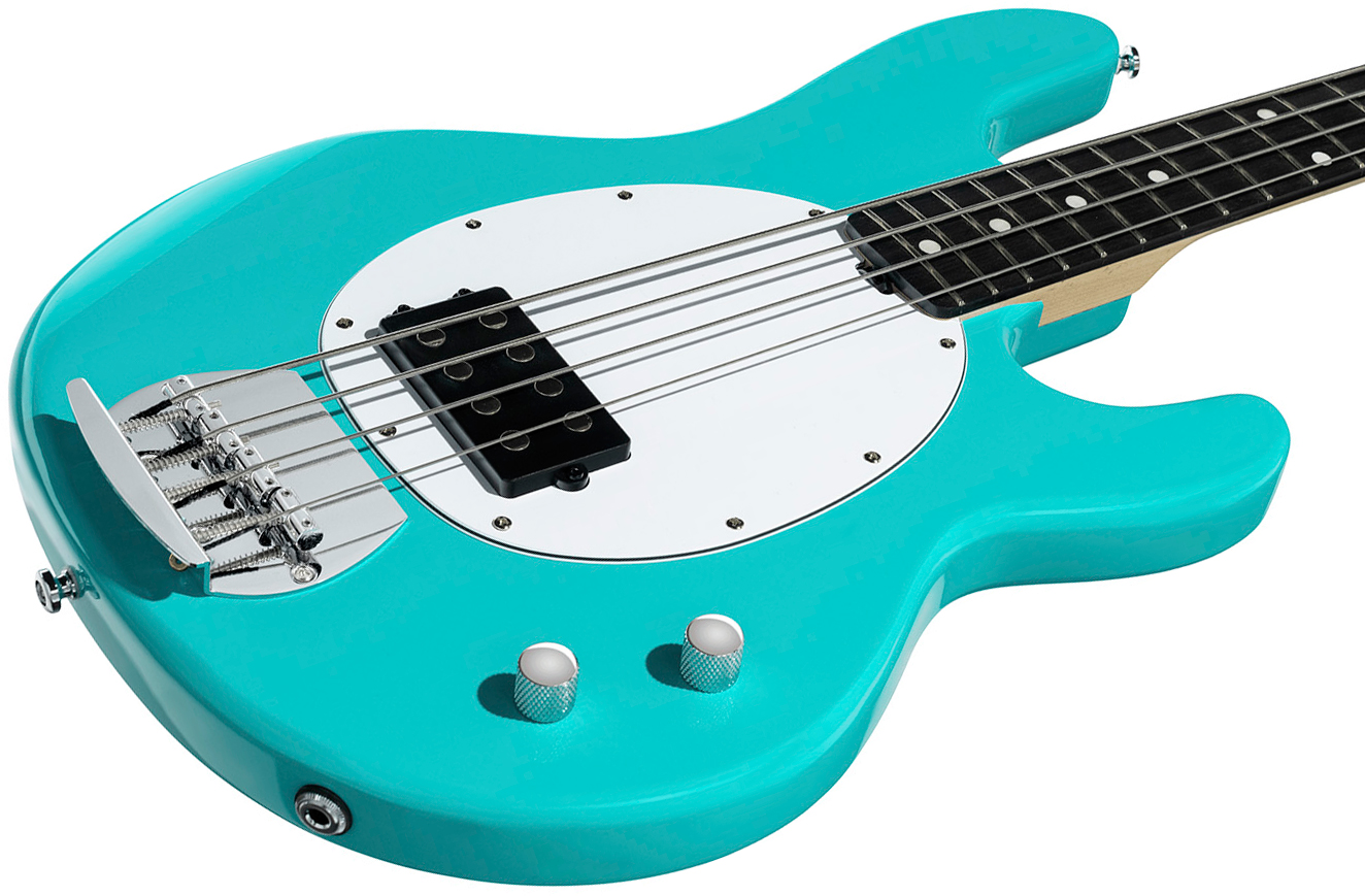 Sterling By Musicman Stingray Ray2 Intro 1h Ama - Electric Blue - Solid body elektrische bas - Variation 2