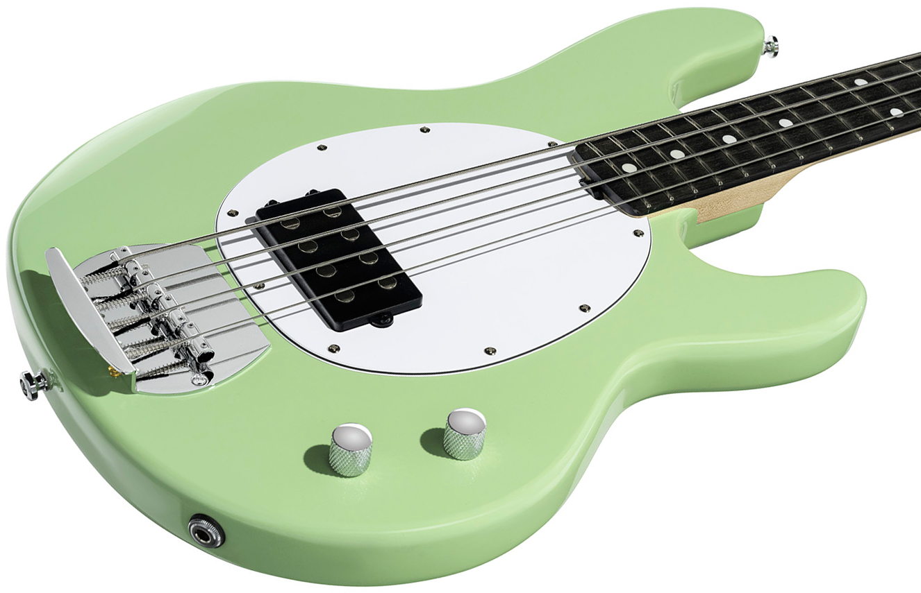 Sterling By Musicman Stingray Ray2 Intro 1h Ama - Misty Green - Solid body elektrische bas - Variation 2