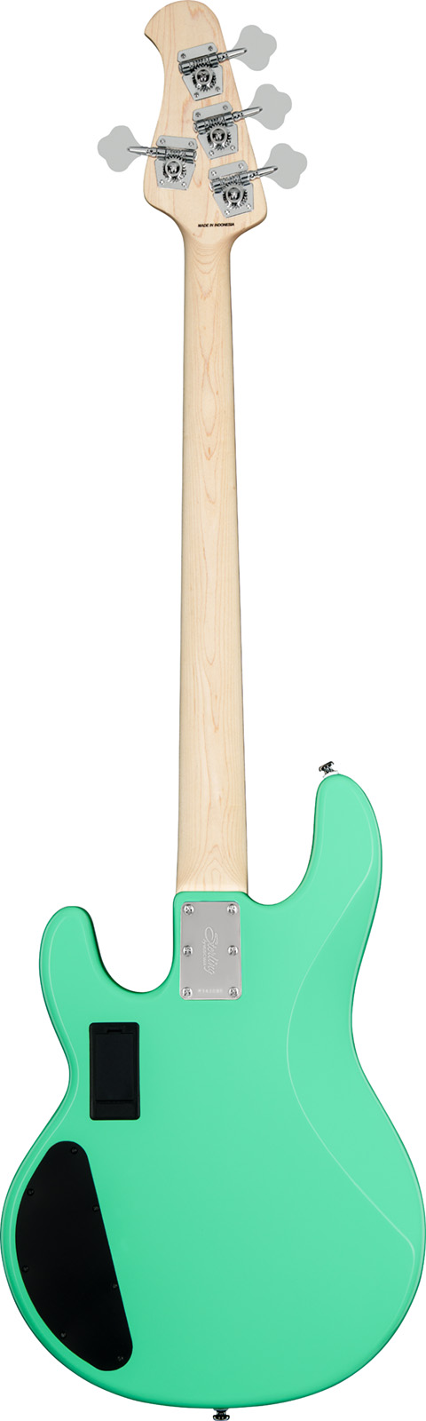 Sterling By Musicman Stingray4 Sub Series 1h Jat - Seafoam Green - Solid body elektrische bas - Variation 2