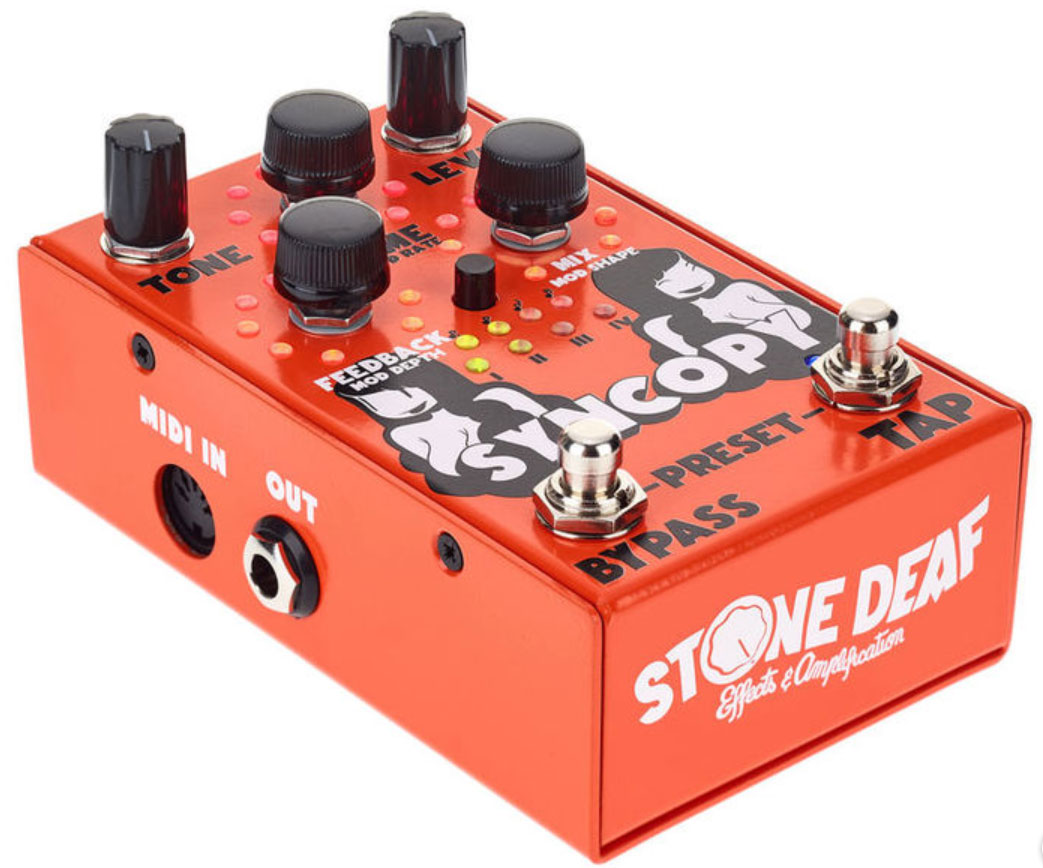 Stone Deaf Syncopy Analog Delay - Reverb/delay/echo effect pedaal - Variation 2