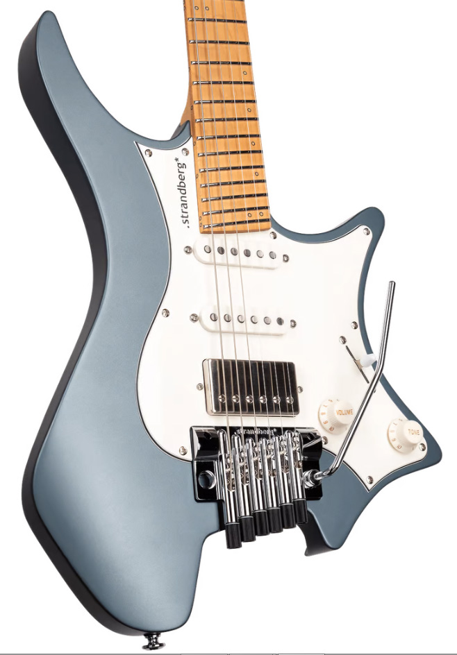 Strandberg Boden Classic Nx 6 Hss Trem Mn - Malta Blue - Multi-scale gitaar - Variation 3
