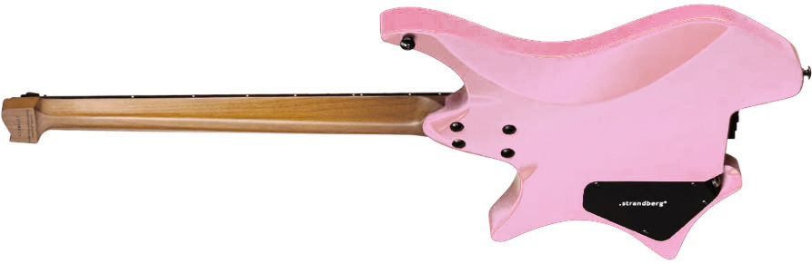 Strandberg Boden Essential 6 2h Ht Rw - Coral Pink - Metal elektrische gitaar - Variation 1
