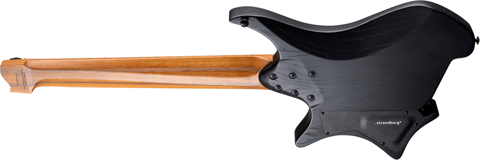 Strandberg Boden Original N2.8 8c 2h Fishman Fluence Ht Mn - Black Denim Burst Satin - Multi-scale gitaar - Variation 1