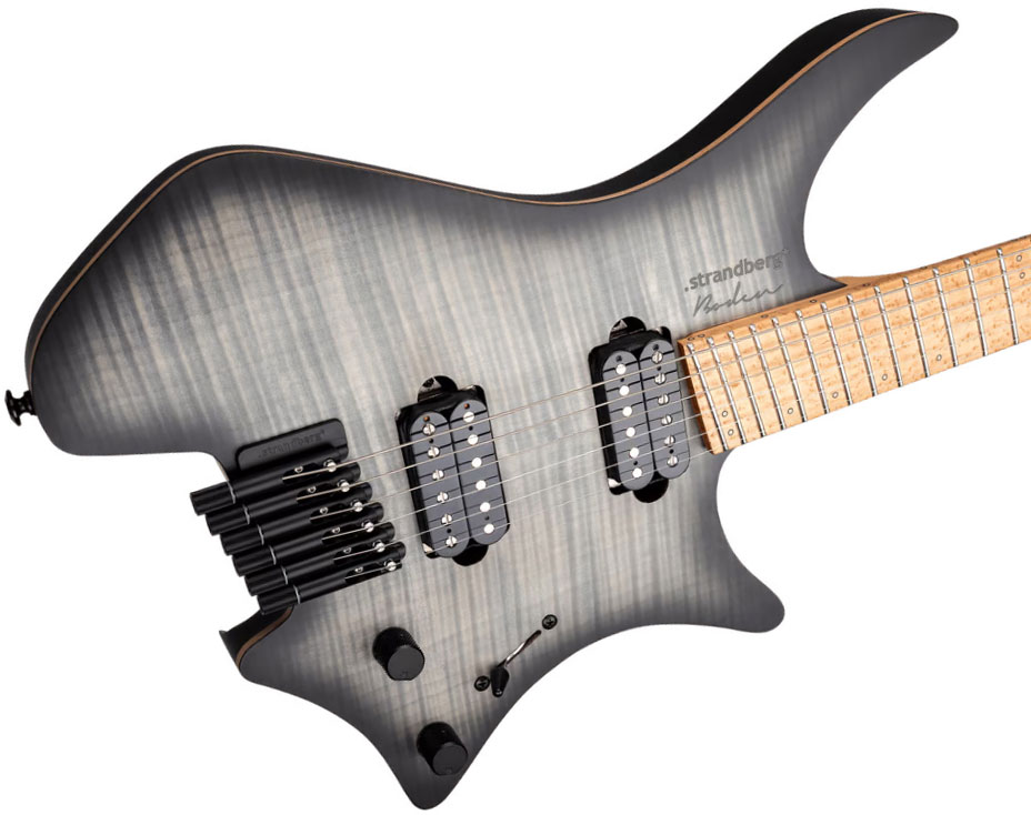 Strandberg Boden Original Nx 6c Multiscale 2h Fishman Fluence Modern Ht Mn - Charcoal Black - Multi-scale gitaar - Variation 3