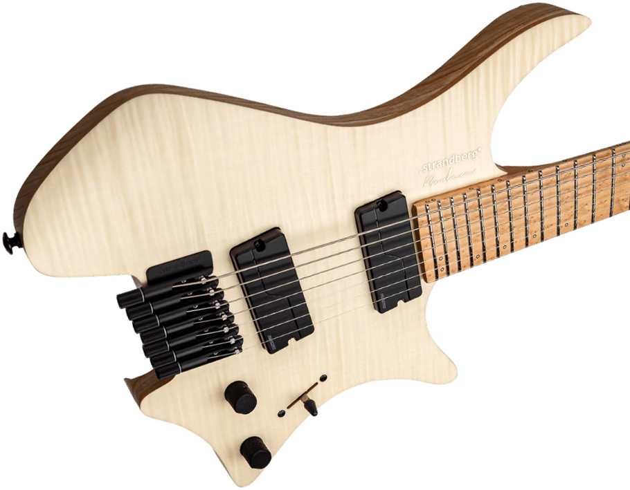 Strandberg Boden Original Nx 7c Multiscale 2h Fishman Fluence Modern Ht Mn - Natural Flame - Multi-scale gitaar - Variation 3