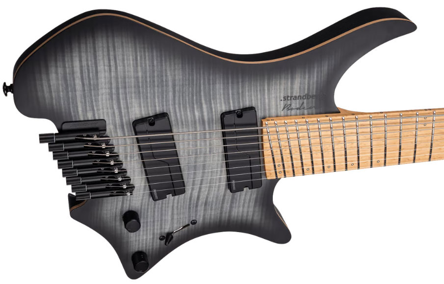 Strandberg Boden Original Nx 8c Multiscale 2h Fishman Fluence Modern Ht Mn - Charcoal Black - Multi-scale gitaar - Variation 2