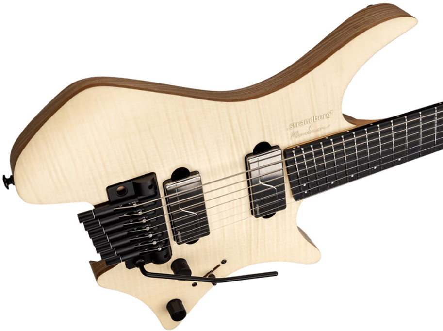 Strandberg Boden Prog Nx 7c Multiscale 2h Fishman Fluence Modern Trem Mn - Natural Flame - Multi-scale gitaar - Variation 3