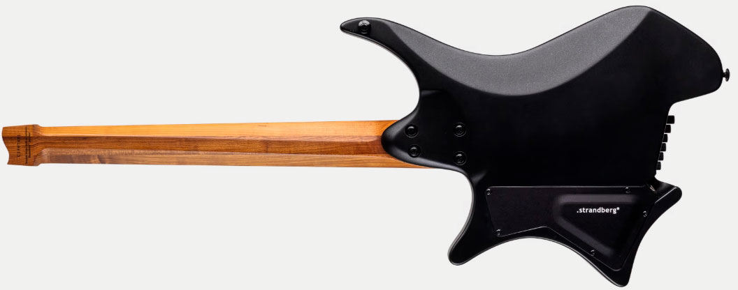 Strandberg Boden Standard N2.6 6c Multiscale 2h Seymour Duncan Ht Mn - Black Satin Metallic - Multi-scale gitaar - Variation 1